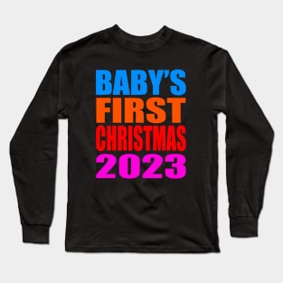 Baby's first Christmas 2023 Long Sleeve T-Shirt